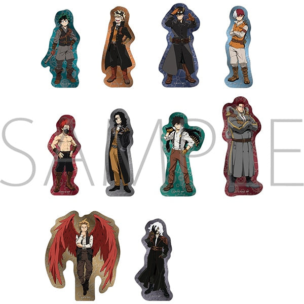 『僕のヒーローアカデミア』メタルステッカーセレクション【全10種】  スチームパンクver.【BOX】